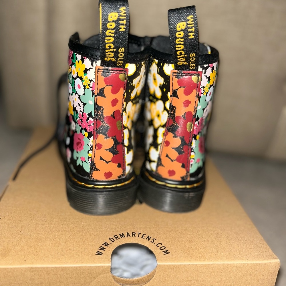 Floral Dr. Martens